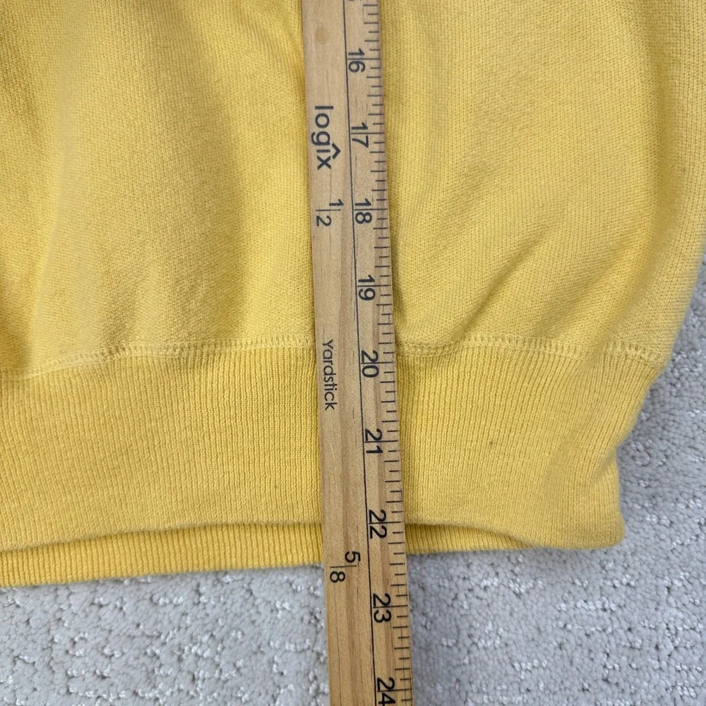 Naadam Sweatshirt Jogger Set Women S Yellow Cotton Cashmere 2 Piece Loungewear - Picture 15 of 16